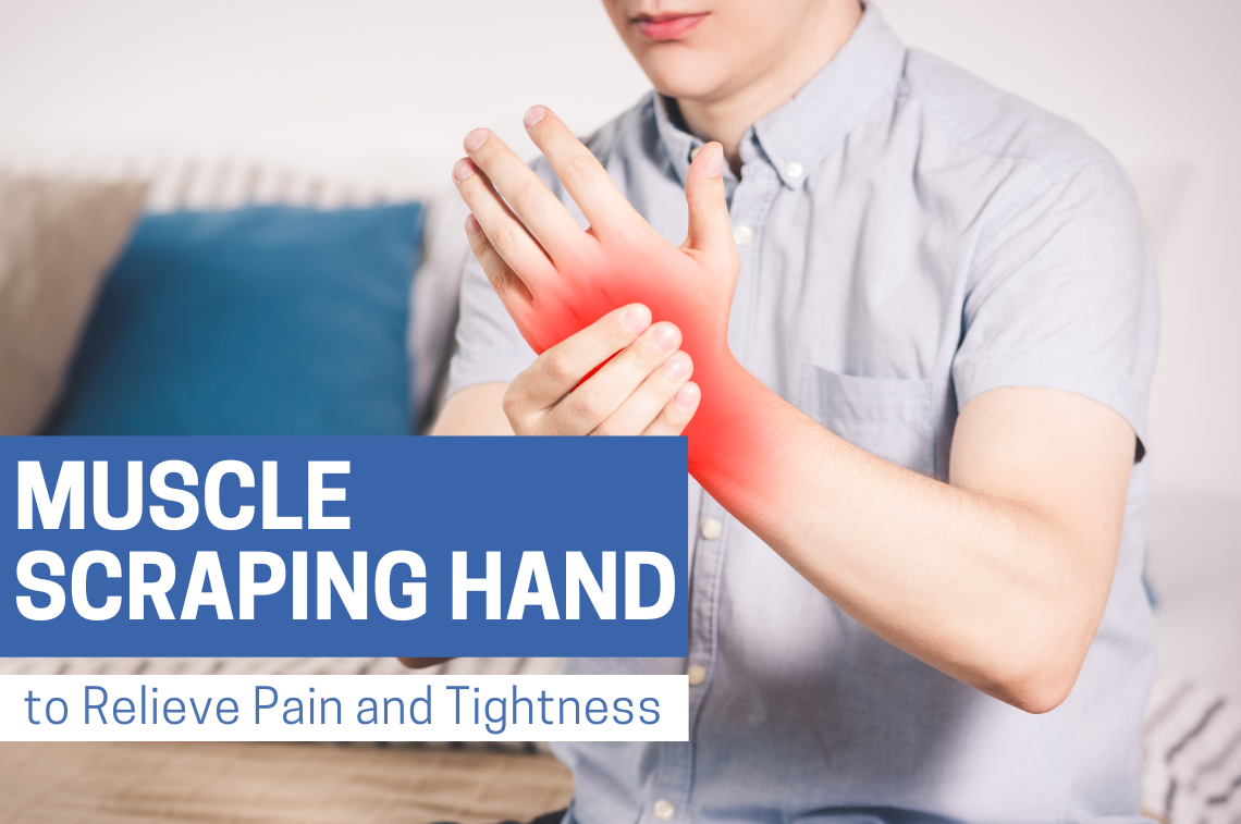 Muscle Scraping Hand to Relieve Pain and Tightness | Bynatic