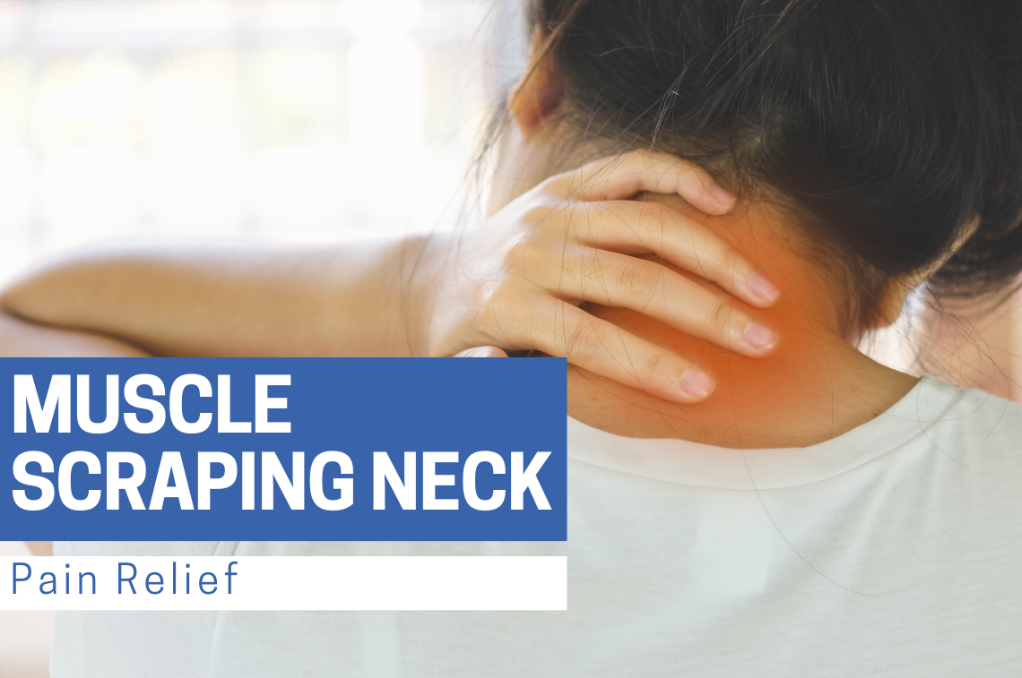 Muscle Scraping Neck Pain Relief | Bynatic